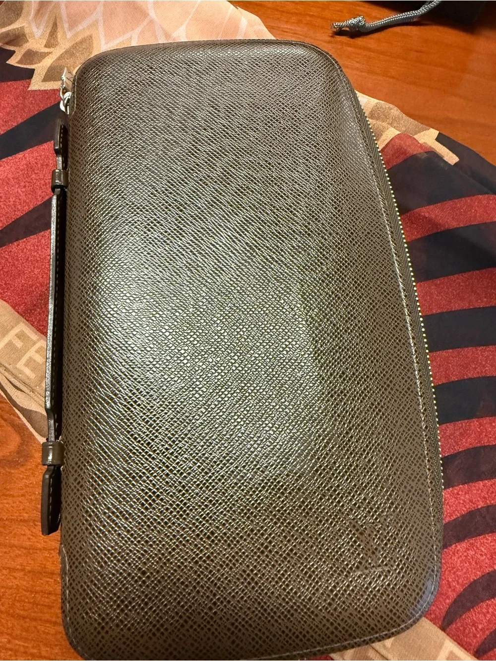 Louis Vuitton Brown Zip-Around Organizer Wallet